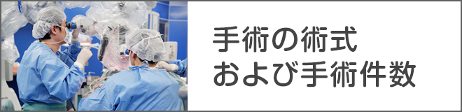 手術の術式および手術件数